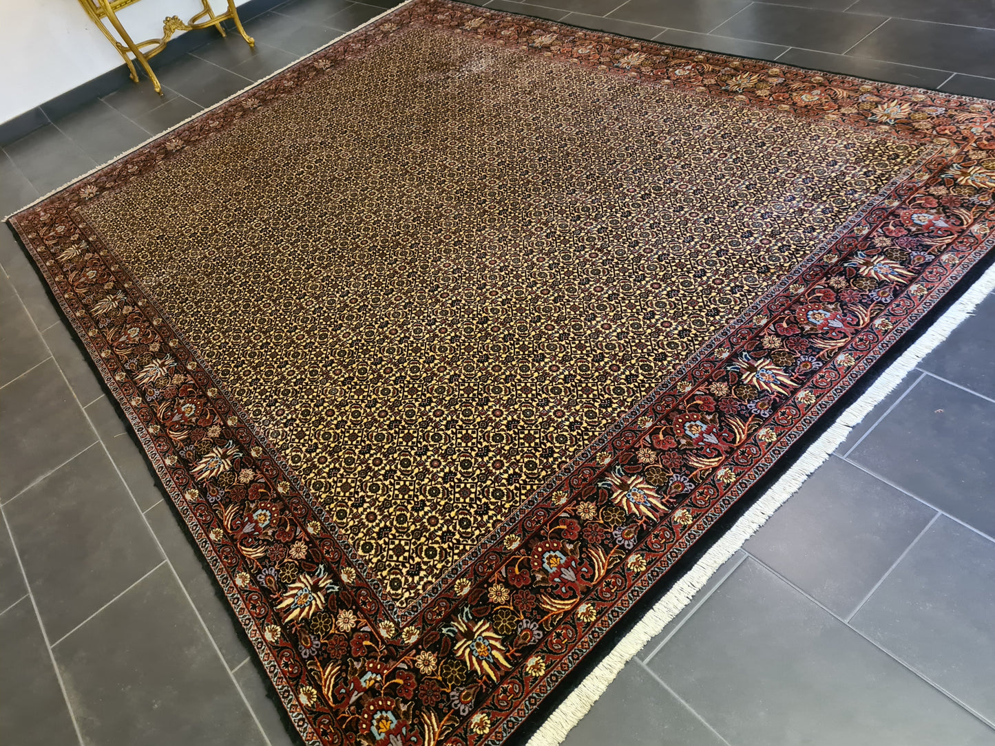 Feiner Handgeknüpfter Orientteppich – Perser Bidjar Teppich 350X250cm