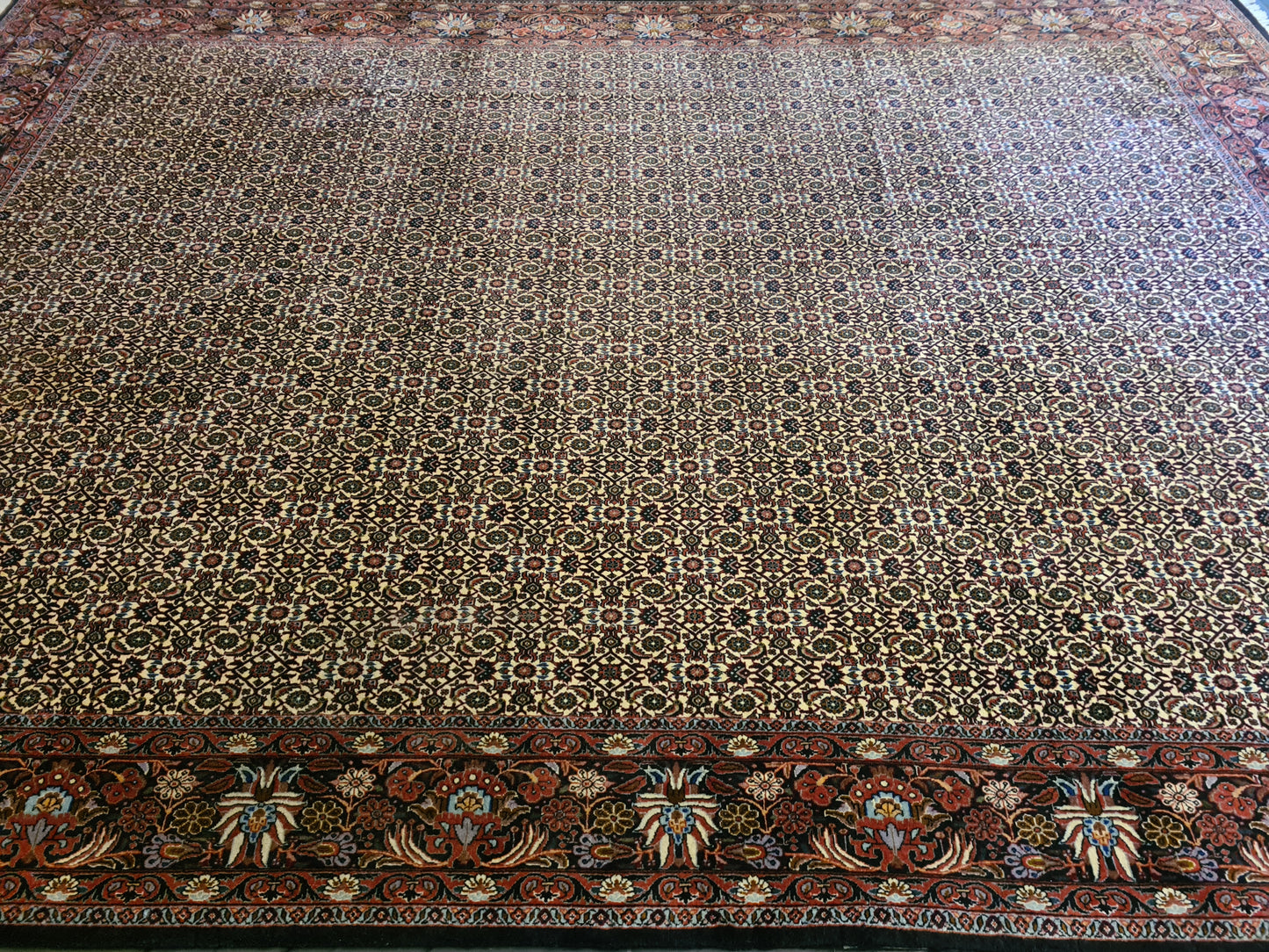Feiner Handgeknüpfter Orientteppich – Perser Bidjar Teppich 350X250cm