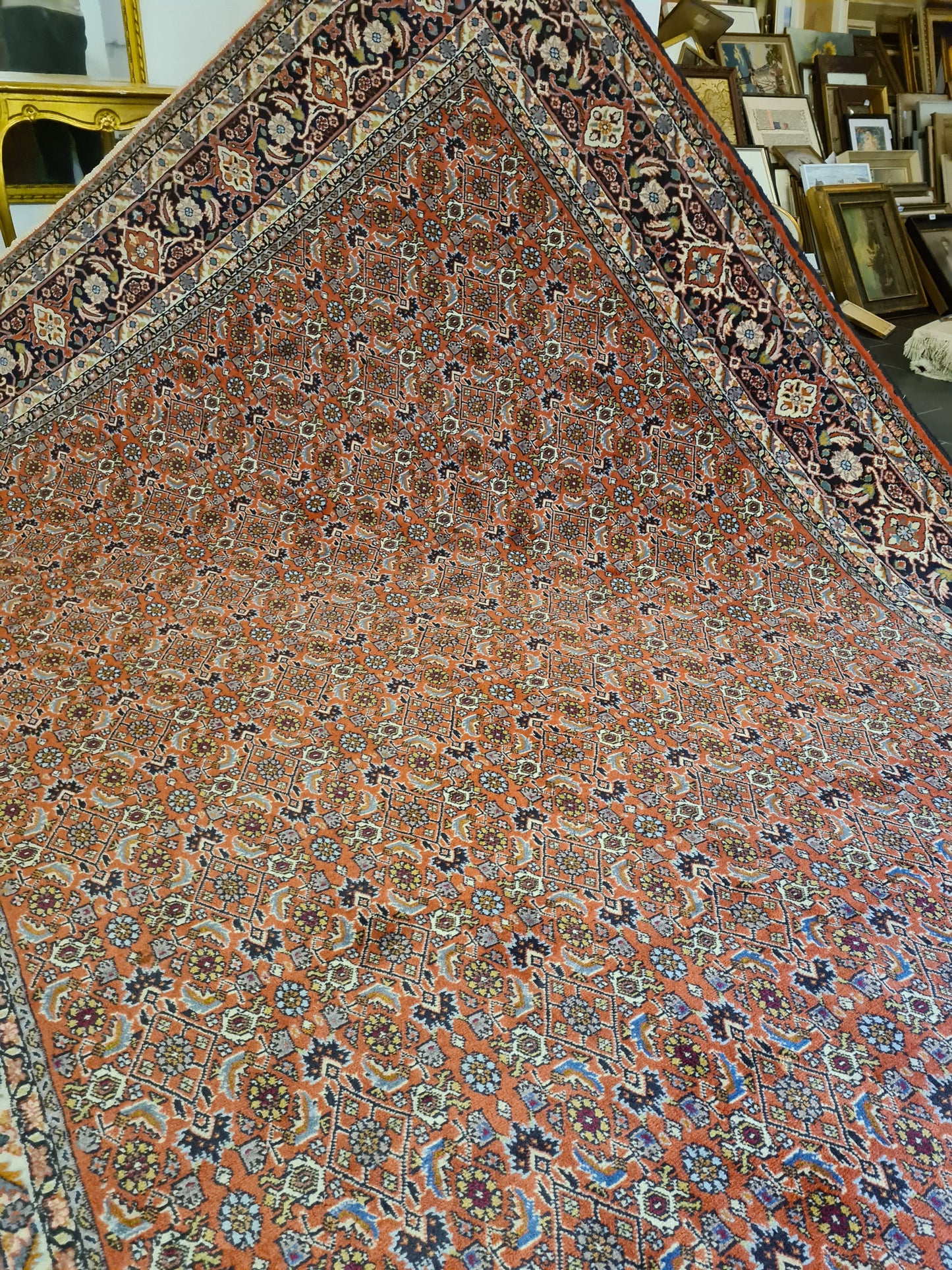 Königlicher Handgeknüpfter Orientteppich Perser Bidjar 300X200cm