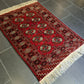Antiker Handgeknüpfter Orientteppich – Buchara Turkman Teppich (UdSSR) 130X98cm