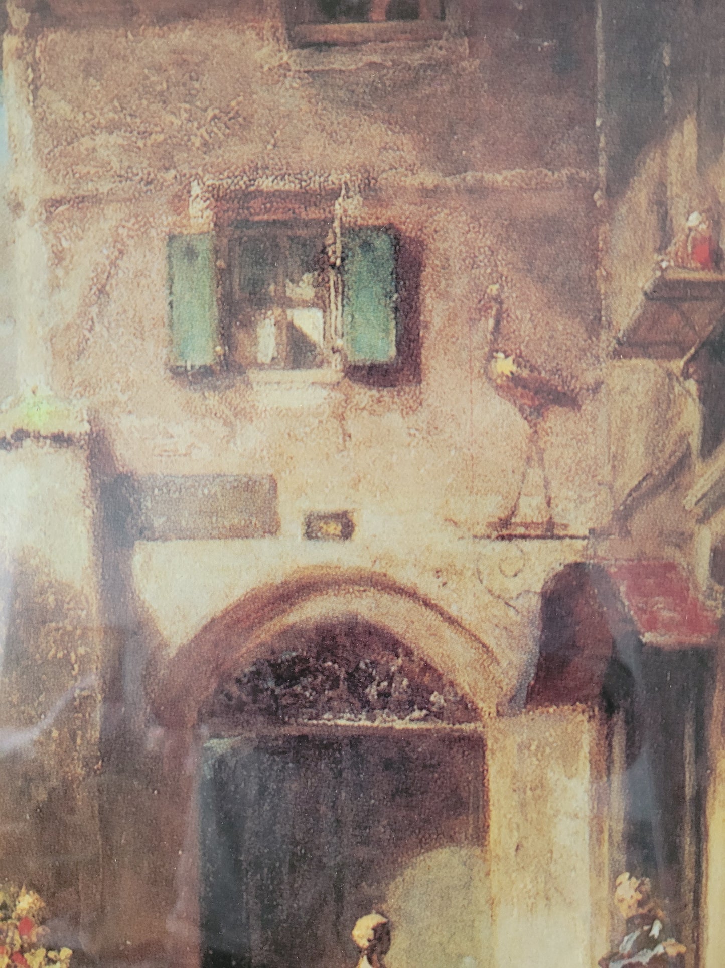 Carl Spitzweg (1808-1885) Kunstdruck Bei der Storchenapotheke