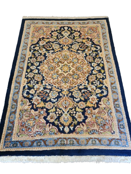 Königlicher Handgeknüpfter Orientteppich - Perser Meshad Teppich 151X102cm