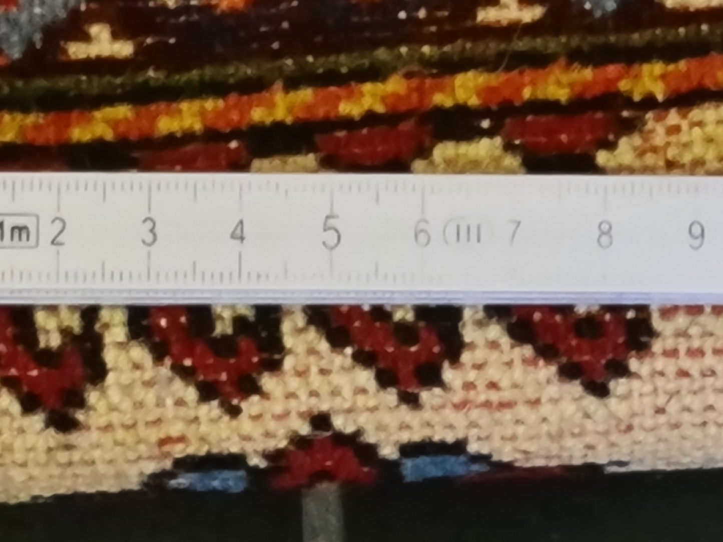 Handgeknüpfter Orient-/Perserteppich Sarough Hamadan 121X112cm
