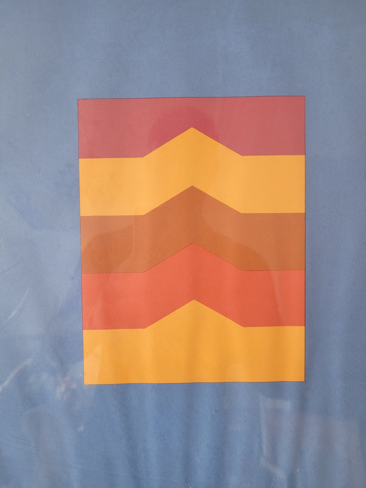 Georg Karl Pfahler Original Serigraphie (1968) 50x36 cm