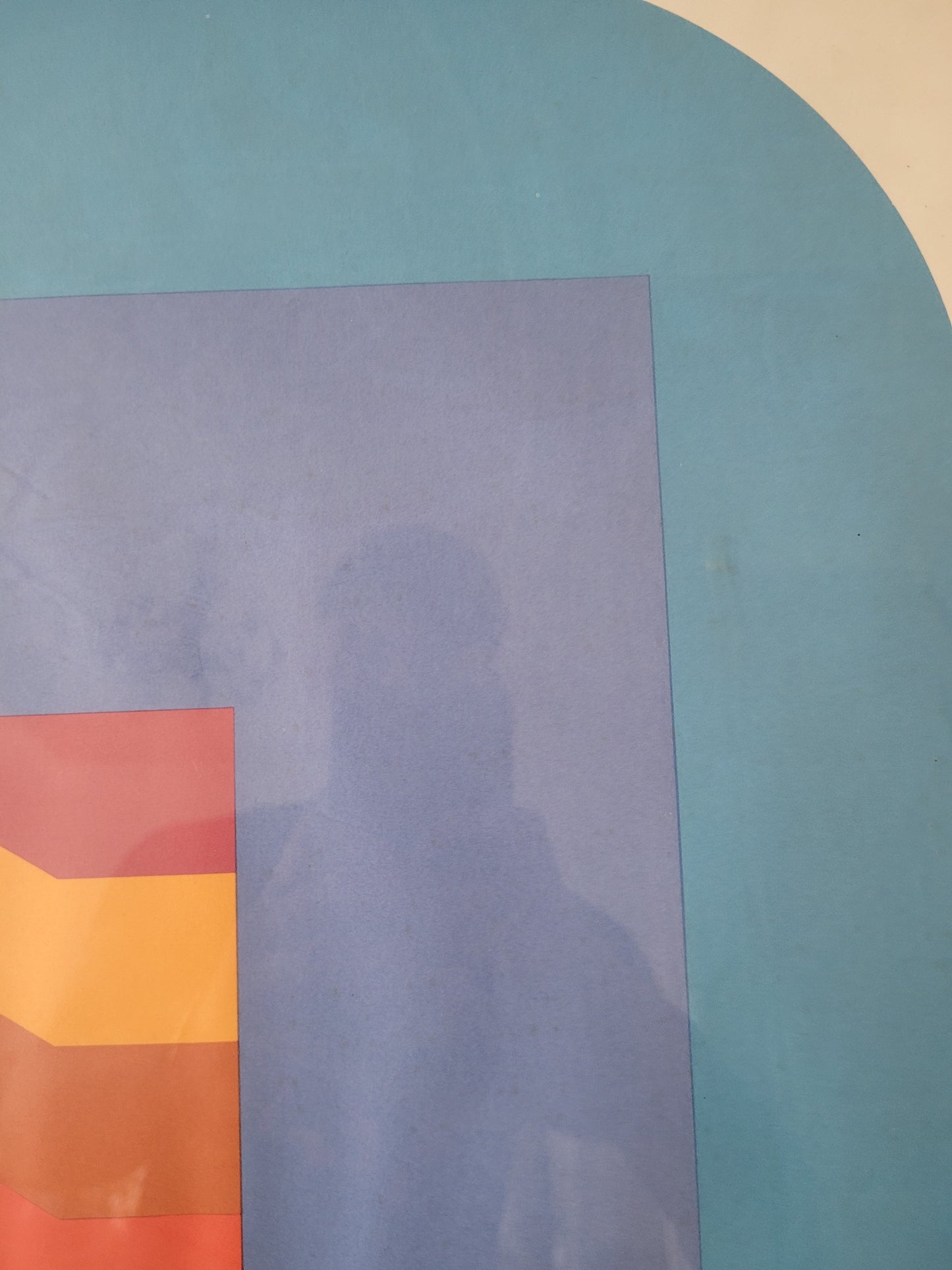 Georg Karl Pfahler Original Serigraphie (1968) 50x36 cm