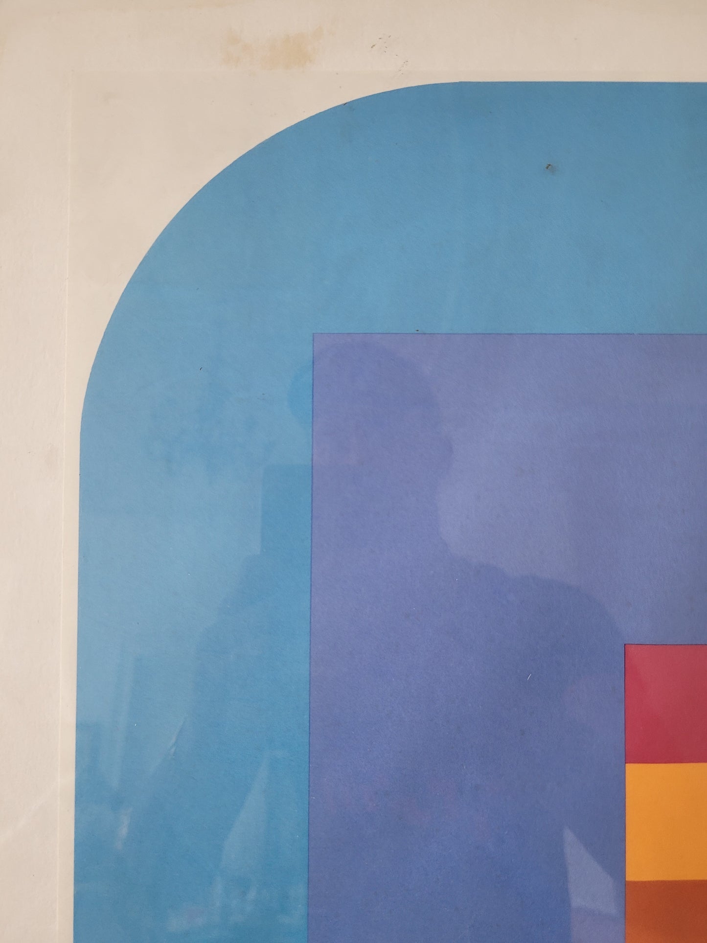 Georg Karl Pfahler Original Serigraphie (1968) 50x36 cm