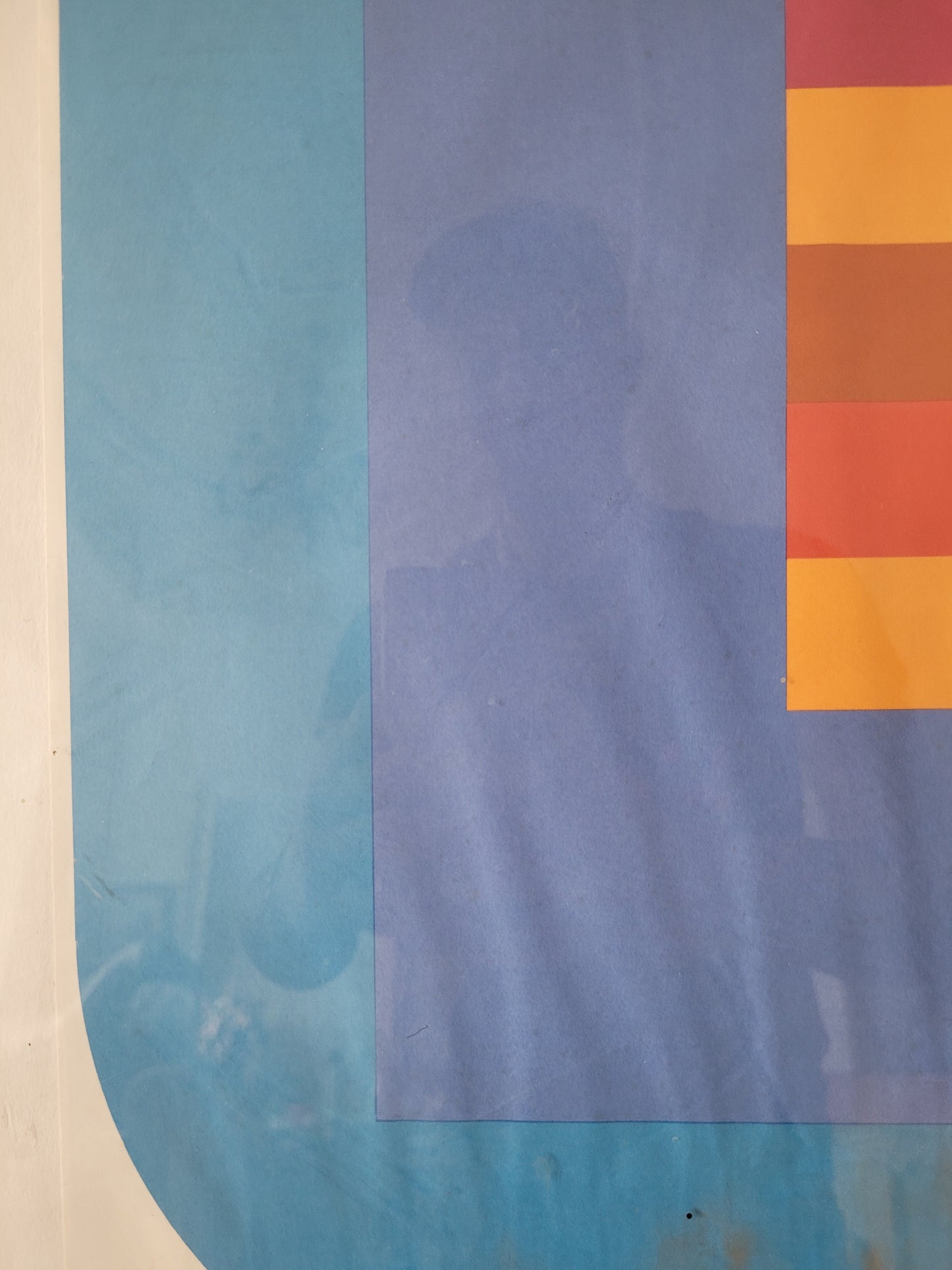 Georg Karl Pfahler Original Serigraphie (1968) 50x36 cm