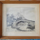 Frank Hurd Original Grafik Wetheral Lanercost Bridge (1970)