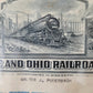 Original Aktien Gulf, Mobile and Ohio Railroad Company