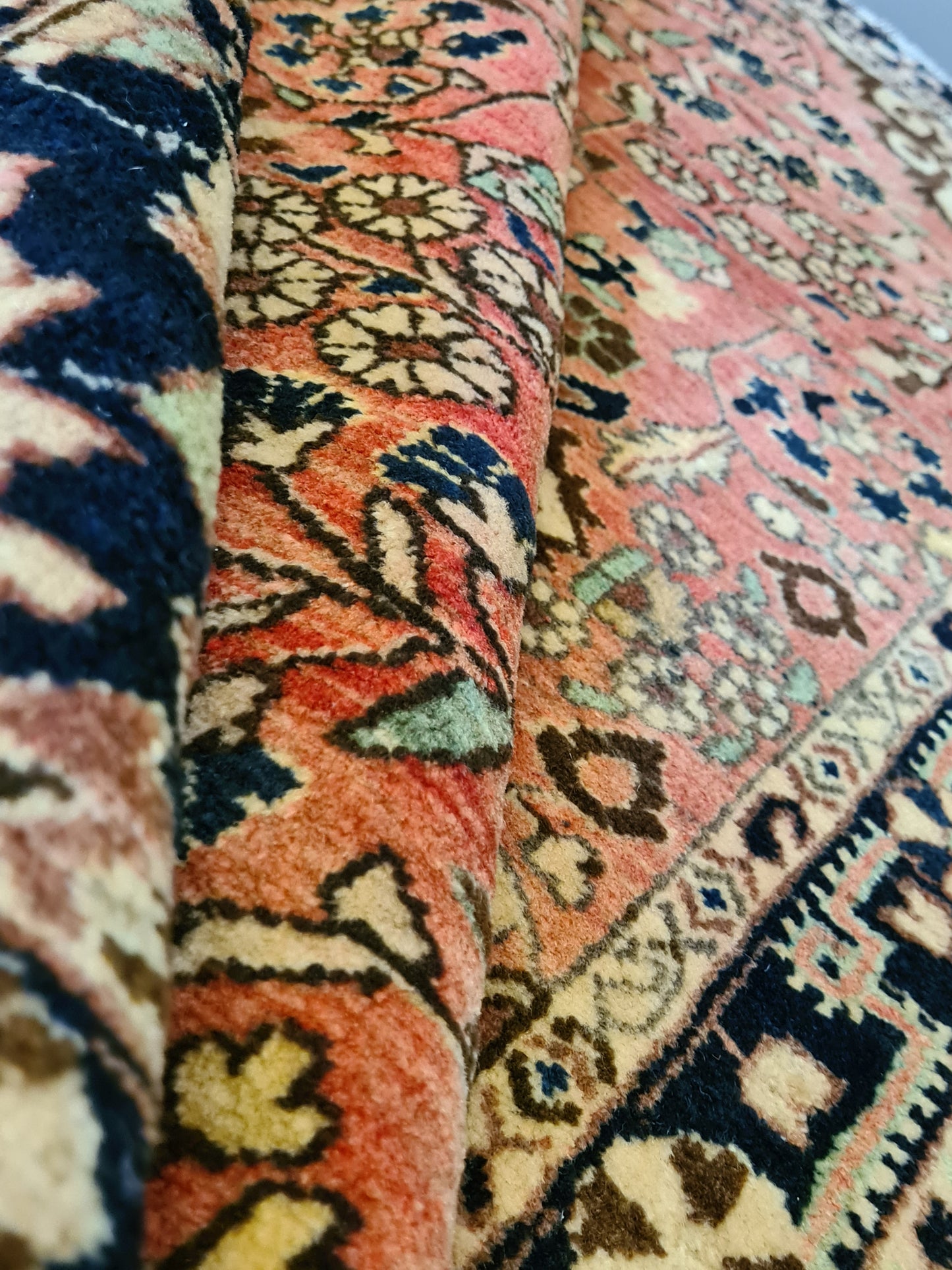 Antiker Handgeknüpfter Orientteppich - US Sarough Teppich 152X102cm