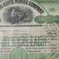 Originale Historische Aktie North Butte Mining Company 25 Anteile