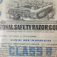 Originale Aktie International Safety Razor Corporation (1948)