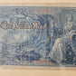 Originaler 100 Mark Geldschein aus Deutschland 1910