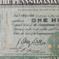 Original Aktie The Pennsylvania Railroad Company 100 Anteile 1951