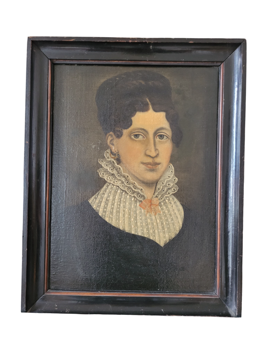 Europäische Schule (XX) Porträt einer Frau 45 x 35 cm