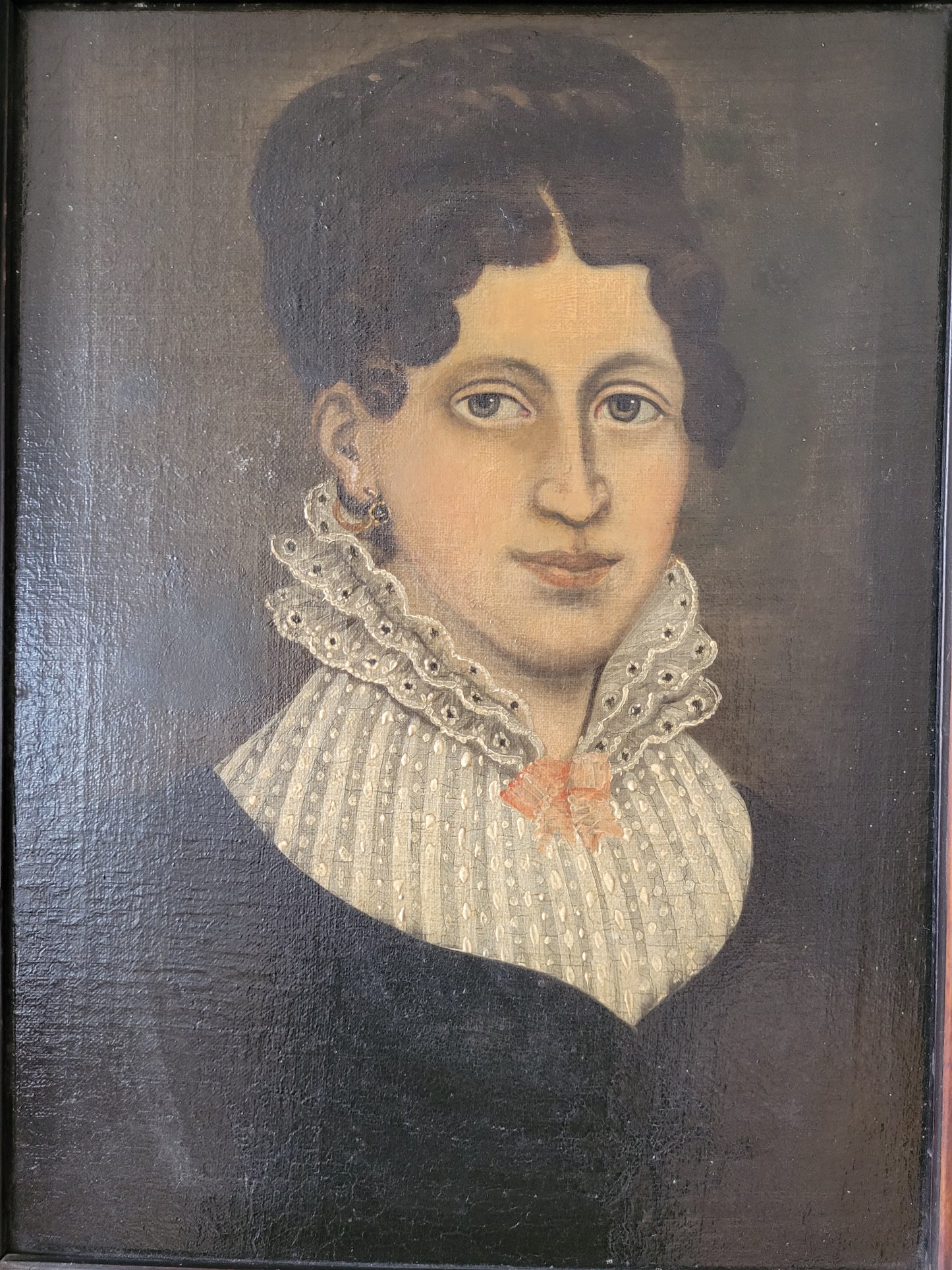 Europäische Schule (XX) Porträt einer Frau 45 x 35 cm