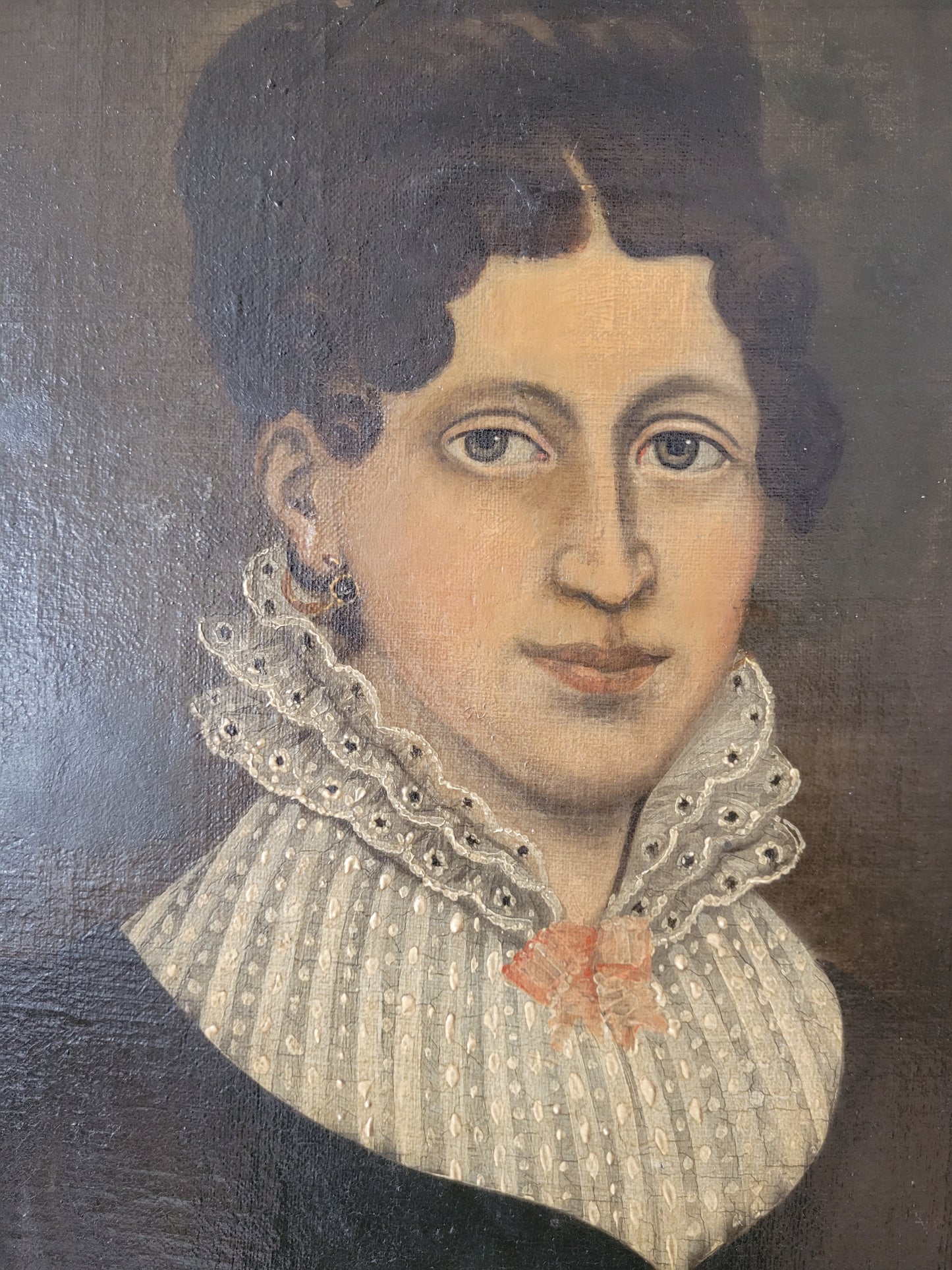 Europäische Schule (XX) Porträt einer Frau 45 x 35 cm