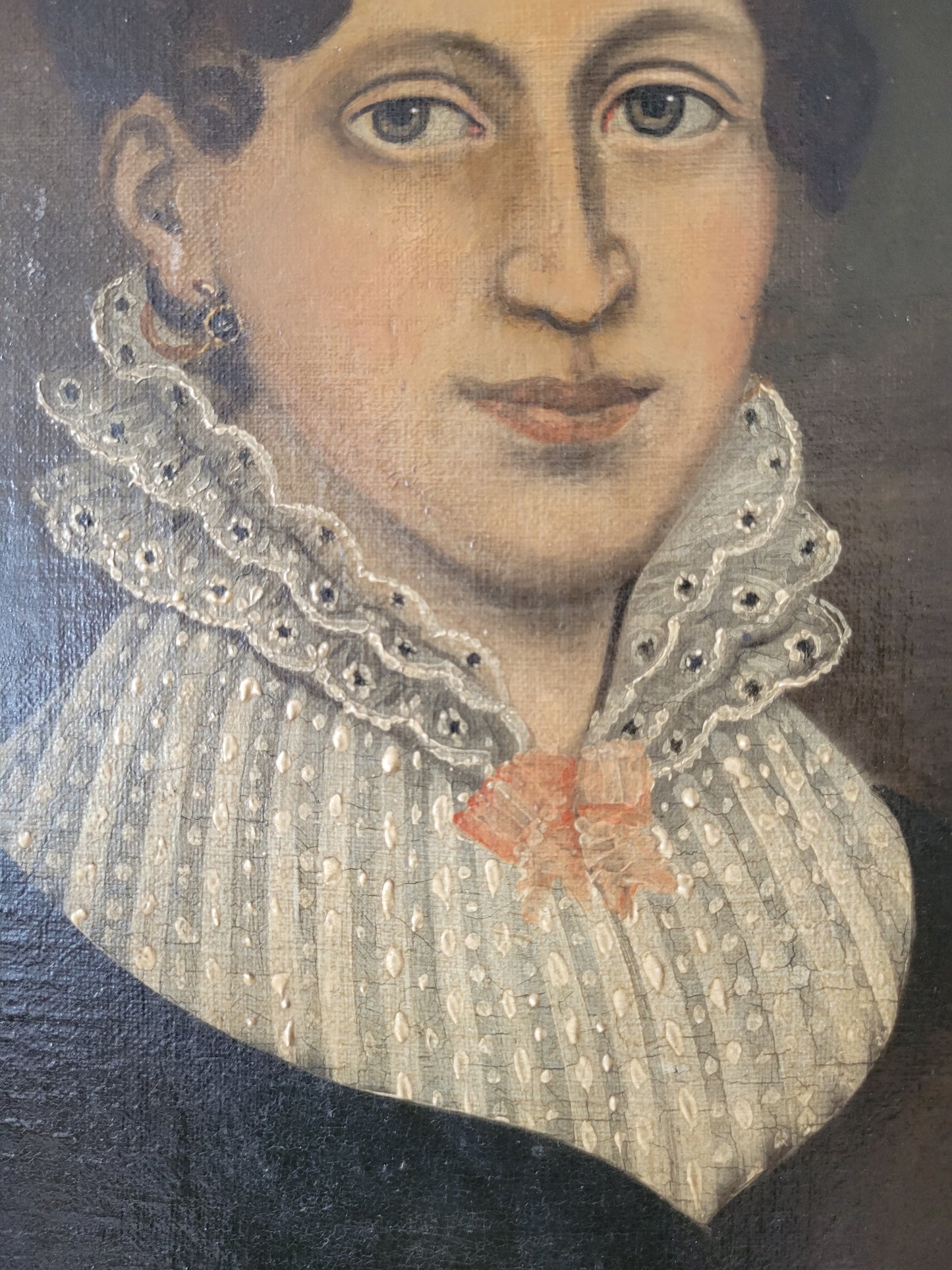 Europäische Schule (XX) Porträt einer Frau 45 x 35 cm