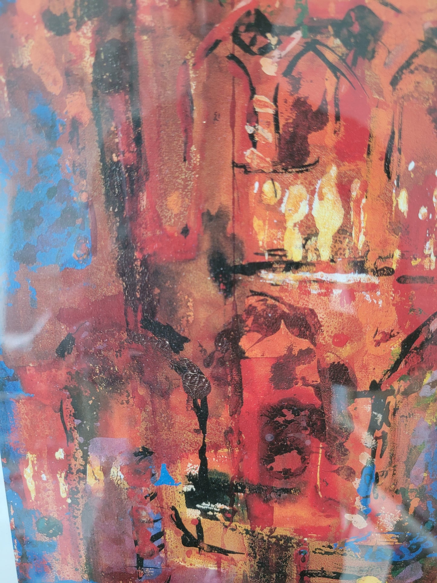 Exilkunst Abstraktes Kunstgemälde Grafik handsigniert 9/250