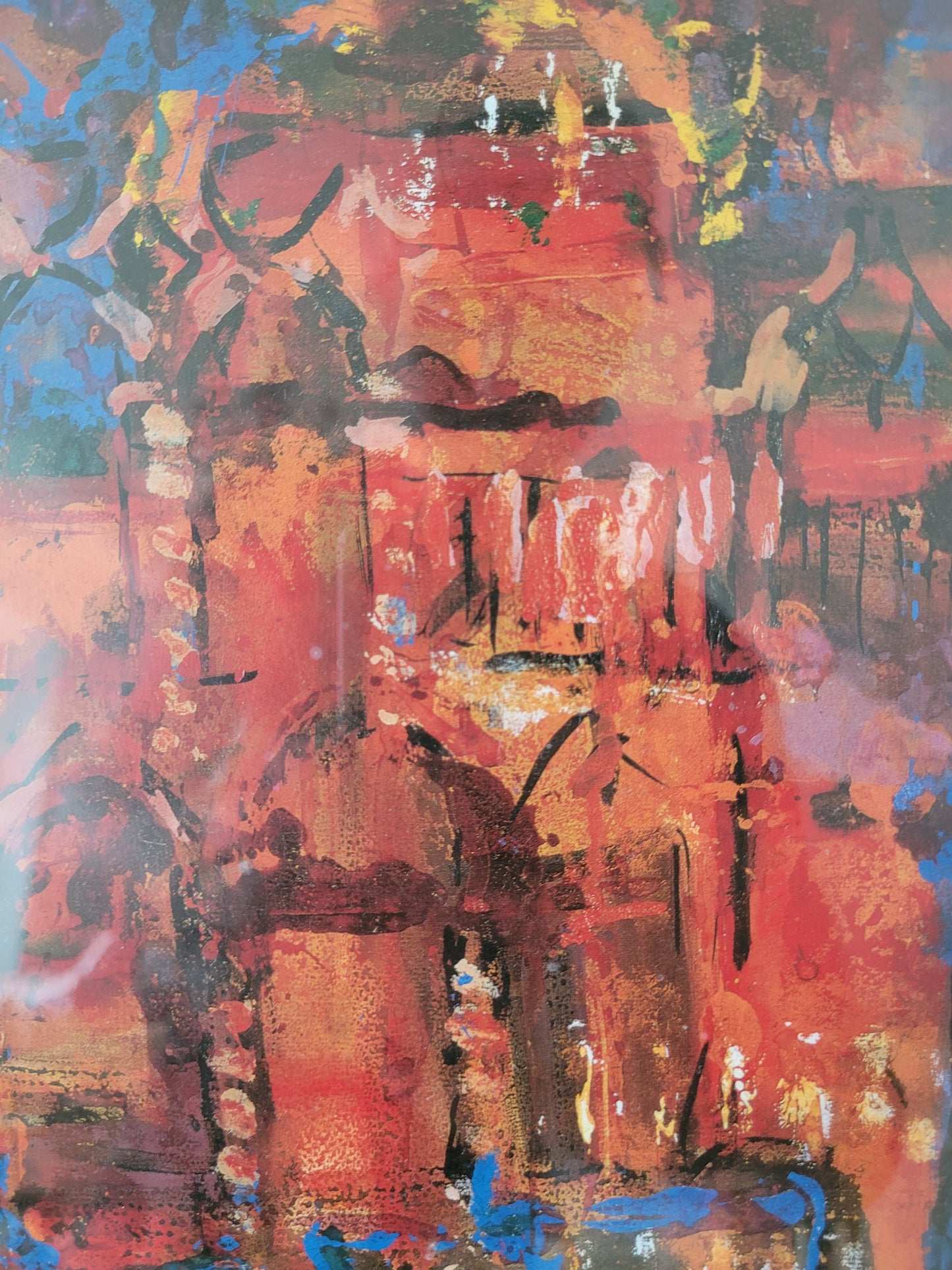 Exilkunst Abstraktes Kunstgemälde Grafik handsigniert 9/250