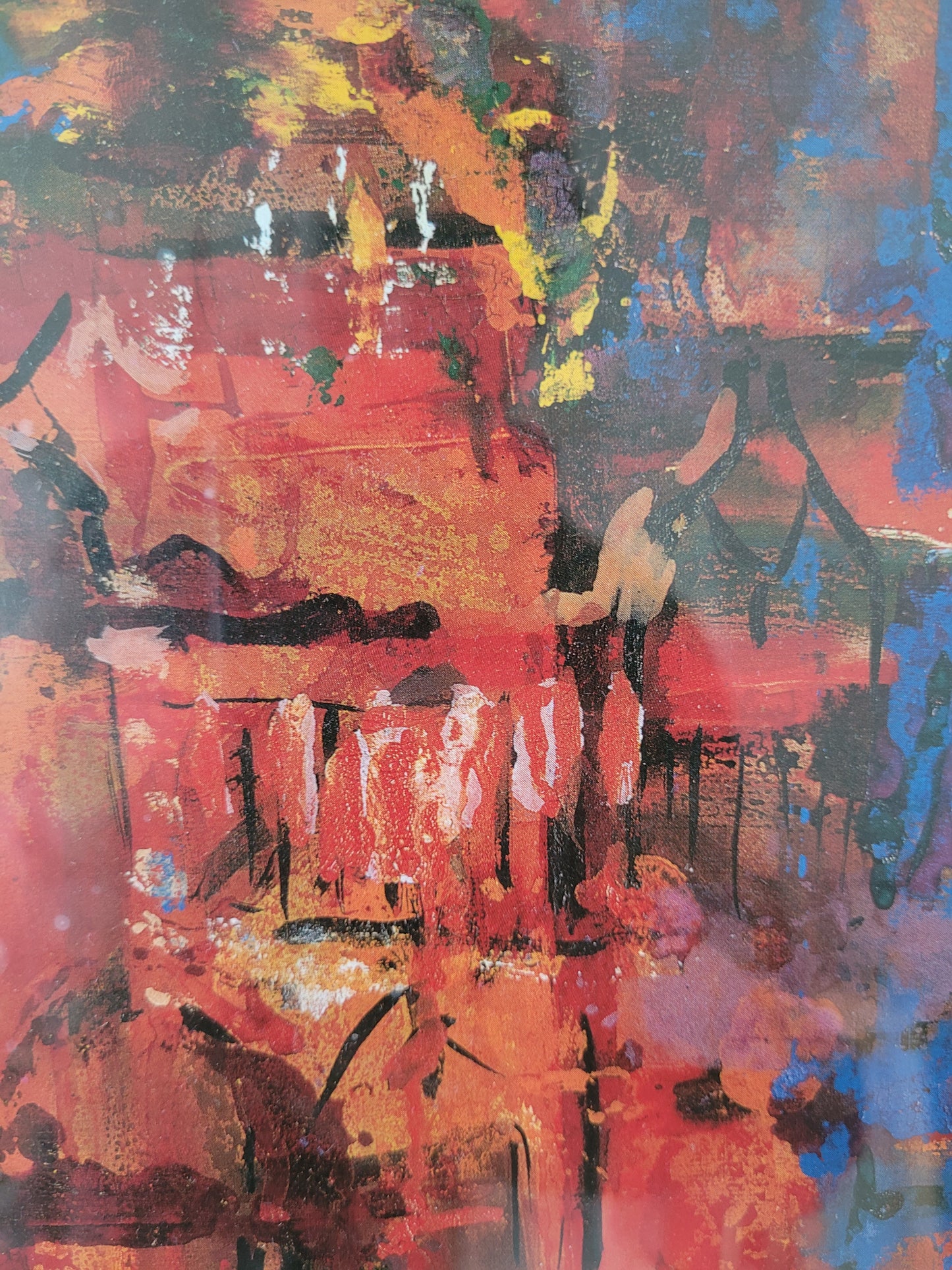 Exilkunst Abstraktes Kunstgemälde Grafik handsigniert 9/250