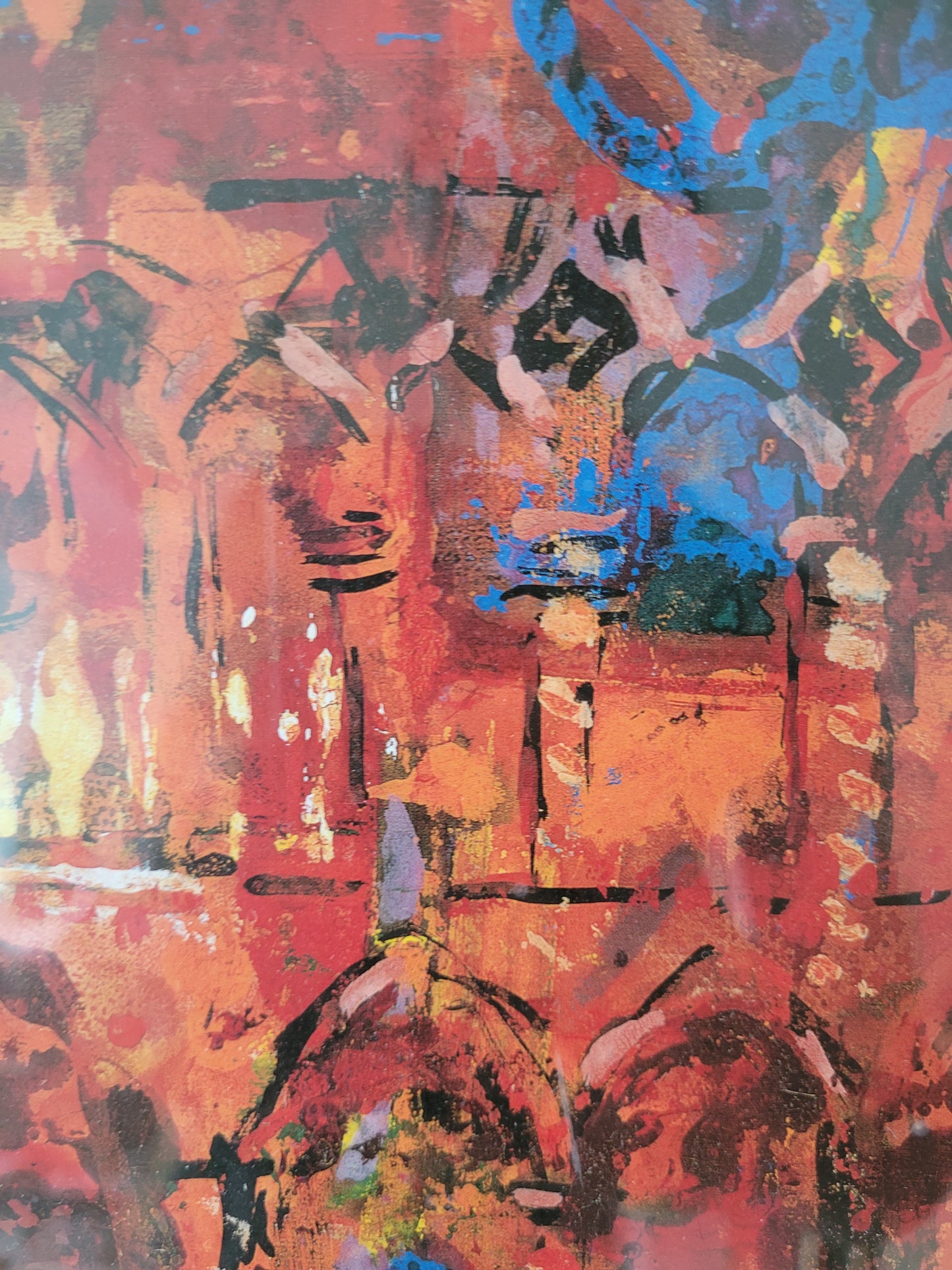 Exilkunst Abstraktes Kunstgemälde Grafik handsigniert 9/250