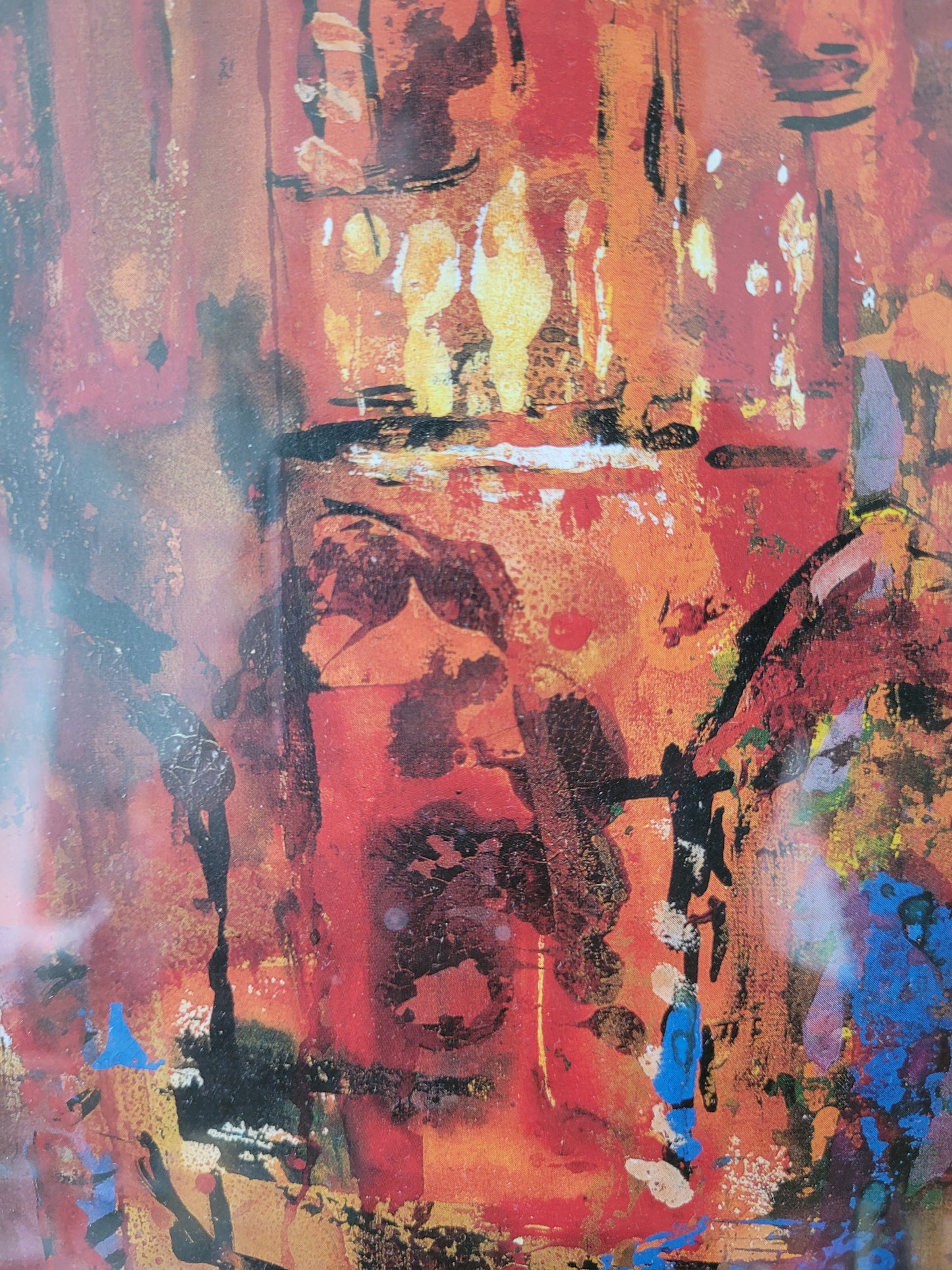 Exilkunst Abstraktes Kunstgemälde Grafik handsigniert 9/250