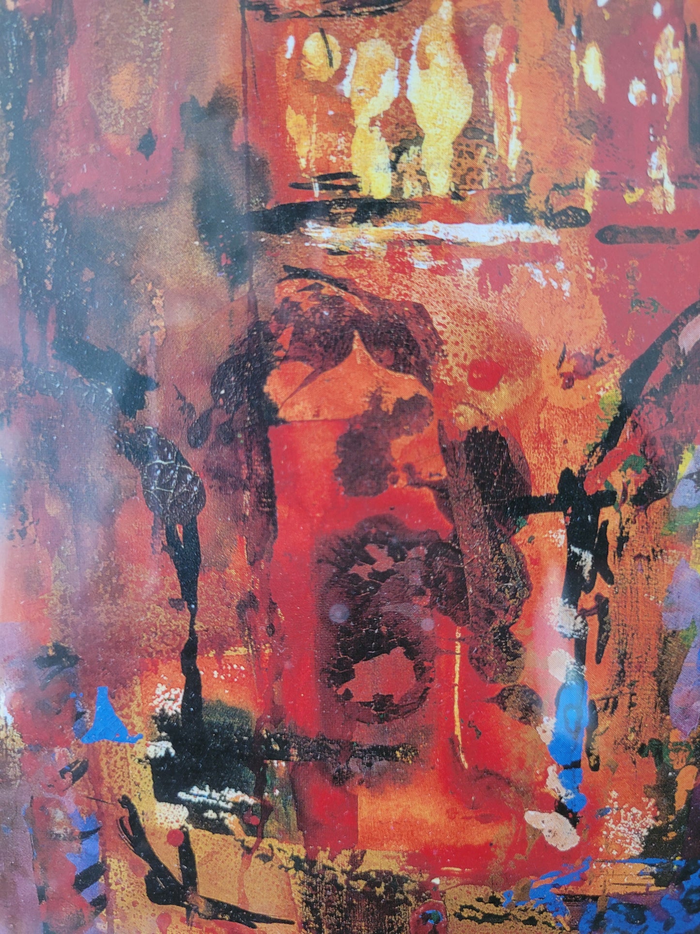 Exilkunst Abstraktes Kunstgemälde Grafik handsigniert 9/250