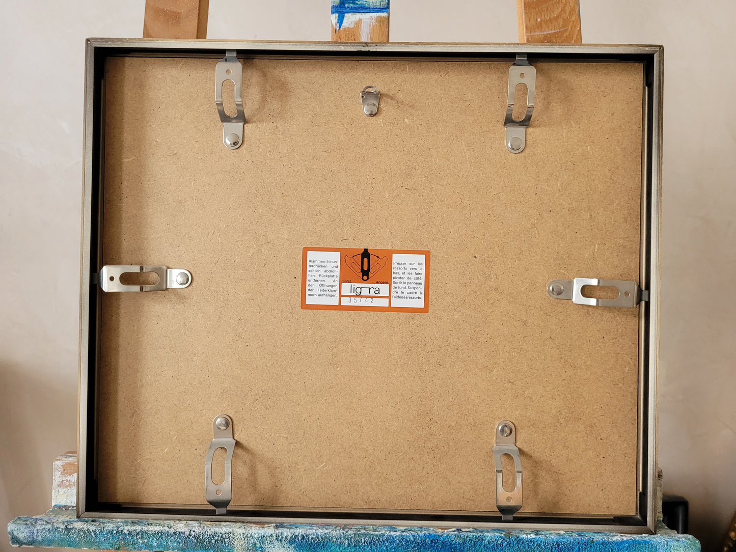 Exilkunst Abstraktes Kunstgemälde Grafik handsigniert 9/250