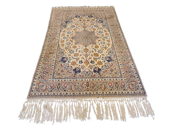Feiner Handgeknüpfter Orientteppich - Perser Teppich Isfahan 161X106cm