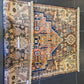 Antiker Feiner Handgeknüpfter Orientteppich - Perser Teppich Mahal 136x95cm