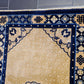Antiker Feiner Handgeknüpfter Orientteppich aus China - Art Déco Design 150X92cm