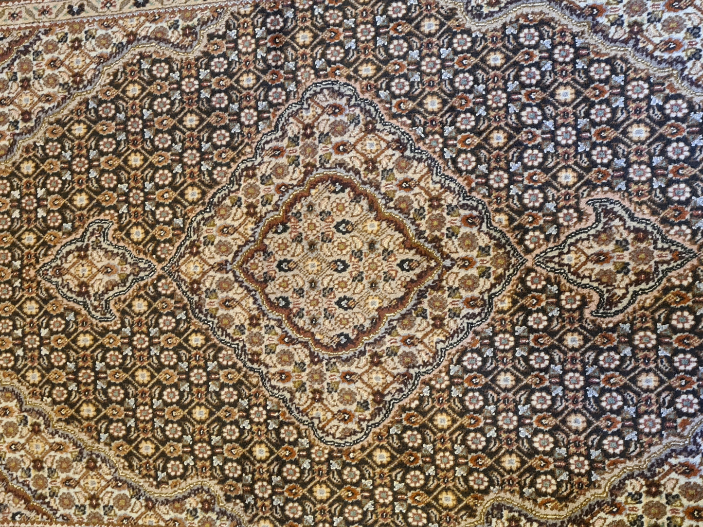 Königlicher Handgeknüpfter Orientteppich - Täbris Teppich 156x102cm
