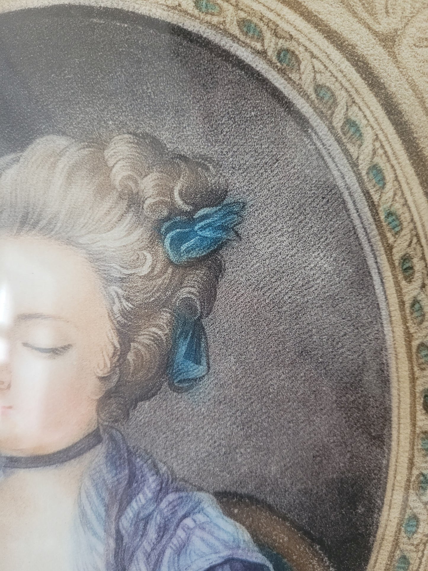 Grafik „Eine Frau, die Kaffee einschenkt“ (Louis Marin Bonnet)