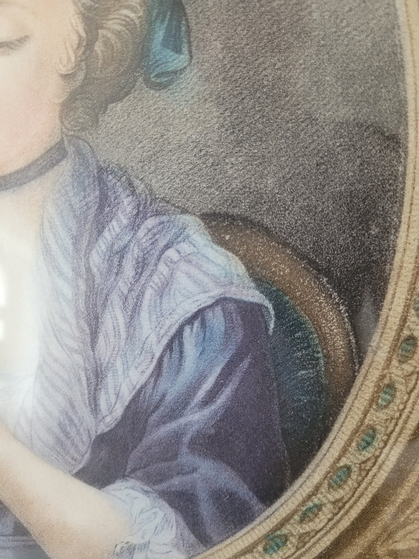 Grafik „Eine Frau, die Kaffee einschenkt“ (Louis Marin Bonnet)