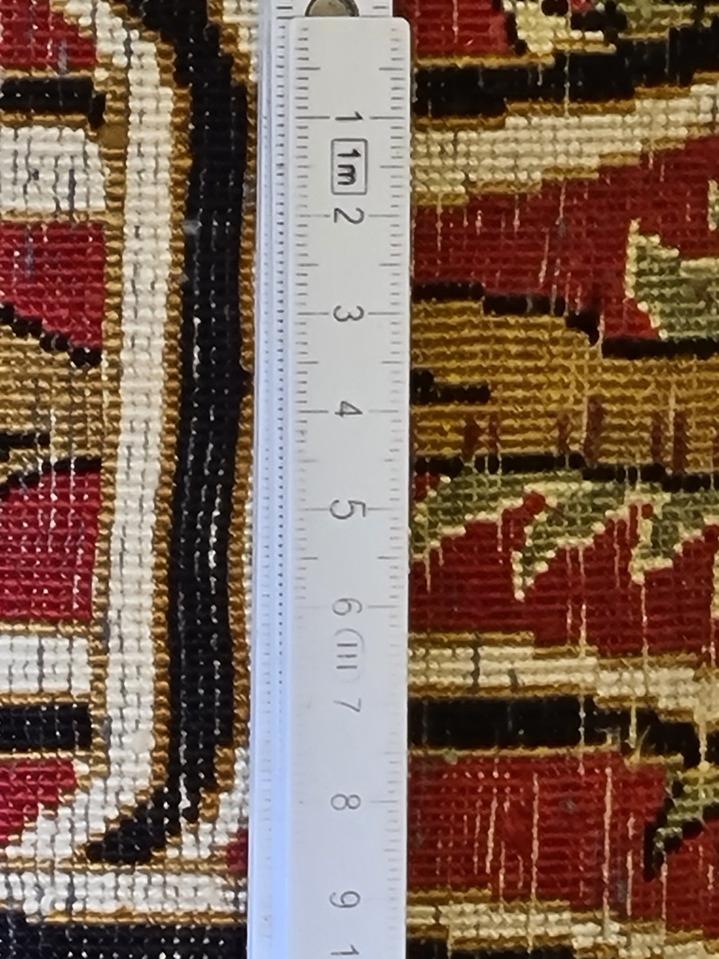 Wertvoller Handgeknüpfter Seiden-Orientteppich - Ghoum 130x95cm