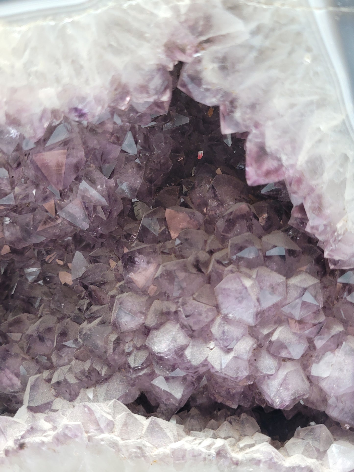 Schwerer Großer Edelstein Amethyst Druse TOP Qualität