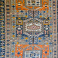 Handgeknüpfter Orientteppich Seltenes Sammlerstück Kazak Kasak 230x119cm