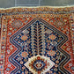 Antiker Feiner Perser-Teppich Shiraz – Handgeknüpftes Sammlerstück 142x115cm
