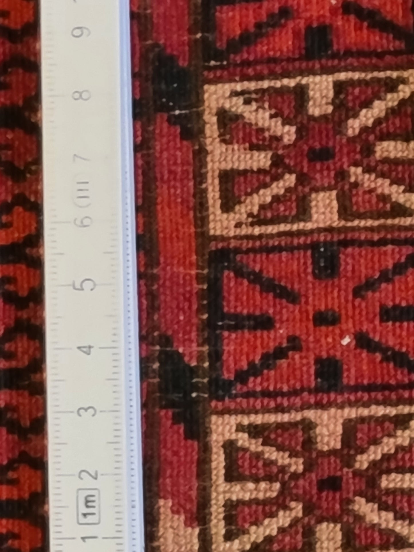 Antiker Turkman Teppich – Sammlerstück aus Turkmenistan 136x79cm