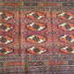 Antiker Turkman Teppich – Exquisites Sammlerstück aus Turkmenistan 128x74cm