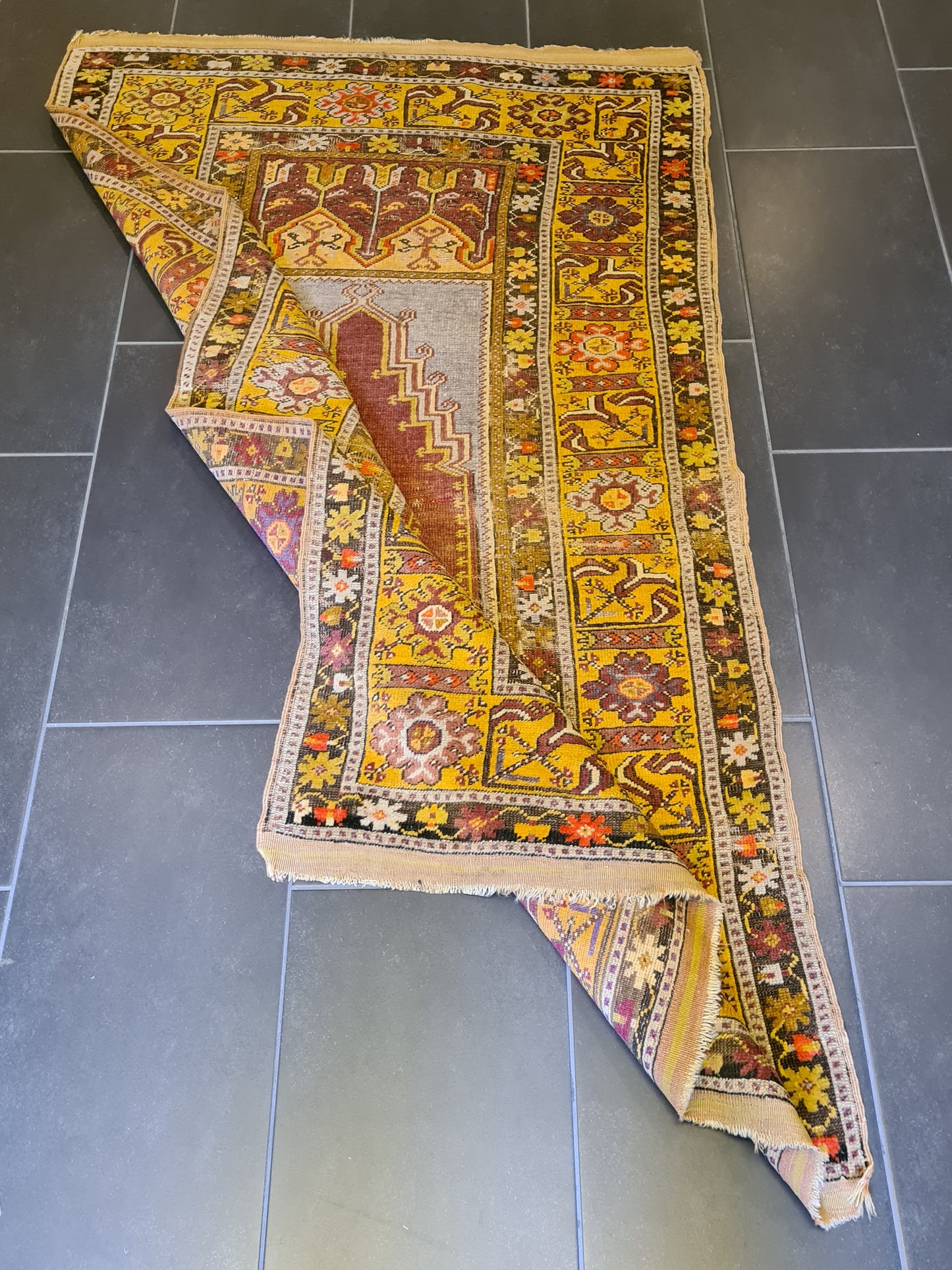 Anatol Yürük Teppich Handgeknüpftes Meisterwerk Anatolien 188x105cm