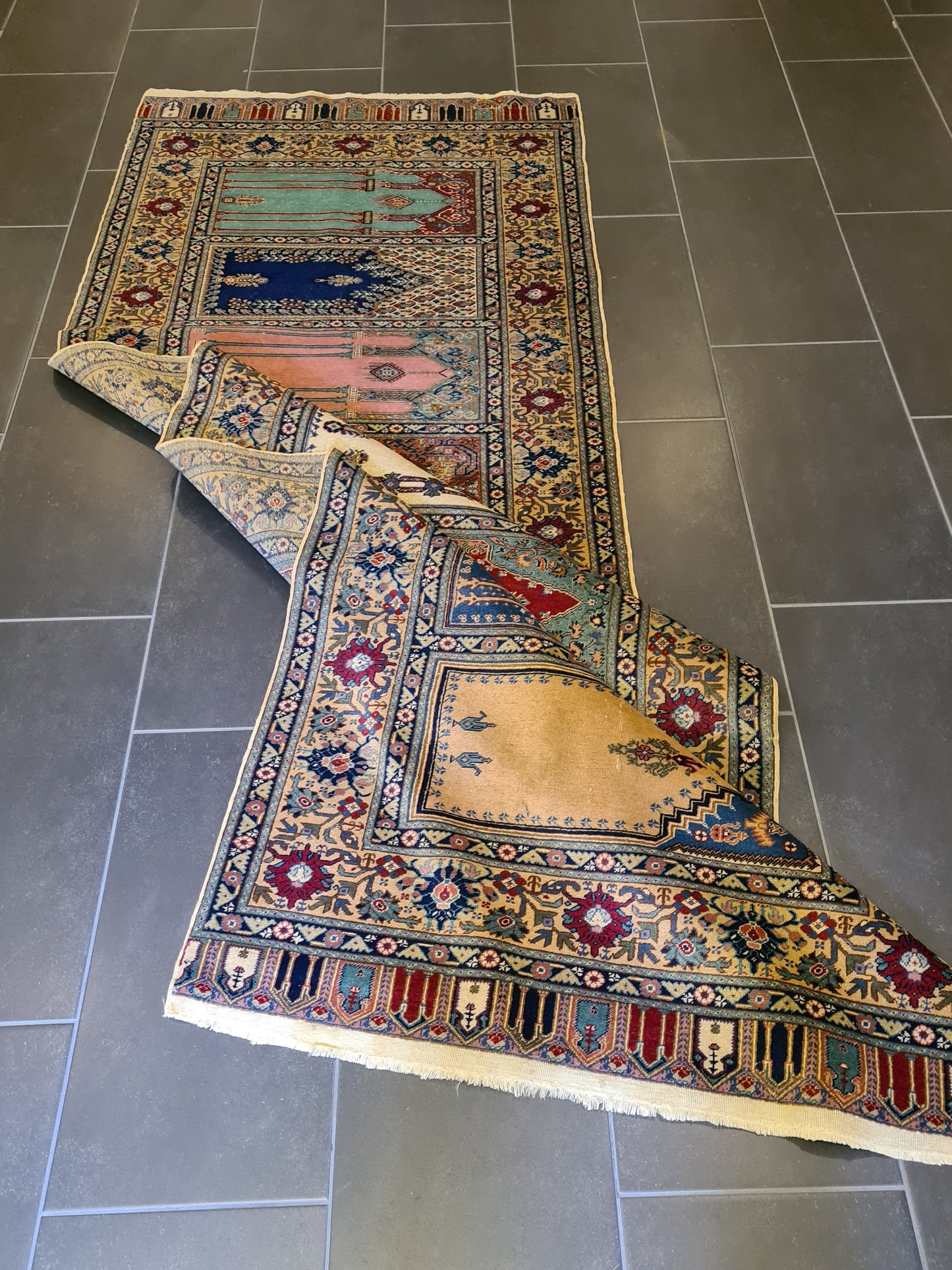 Kayseri Läufer Handgeknüpfter Orientteppich aus der Türkei 278x100cm
