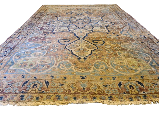 Antiker Persischer Täbris Teppich Sammlerstück 200x130cm