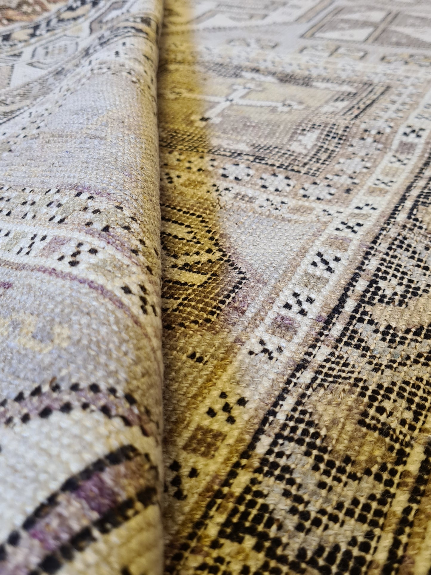 Antiker Kasak Teppich – Handgeknüpftes Meisterwerk aus dem Kaukasus 143x107cm