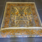 Handgeknüpfter Persischer Ghoum Teppich mit Tiermotiven 159x114