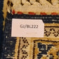 Antiker Königlicher Perser Teppich – Handgeknüpfter Ghoum-Teppich mit Vasenmotiven 270x165cm