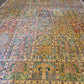 Feiner Teppich aus Kaschmir Handgeknüpfter Feldergarten 270x187cm