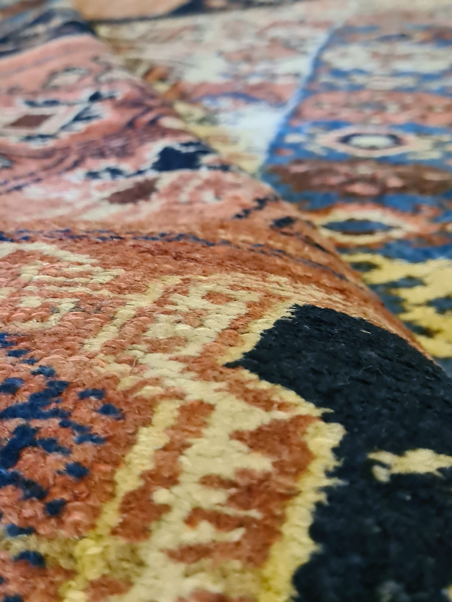 Antiker Seltener Shiraz Läufer – Handgeknüpfter Orientteppich Sammlerstück 400x128cm
