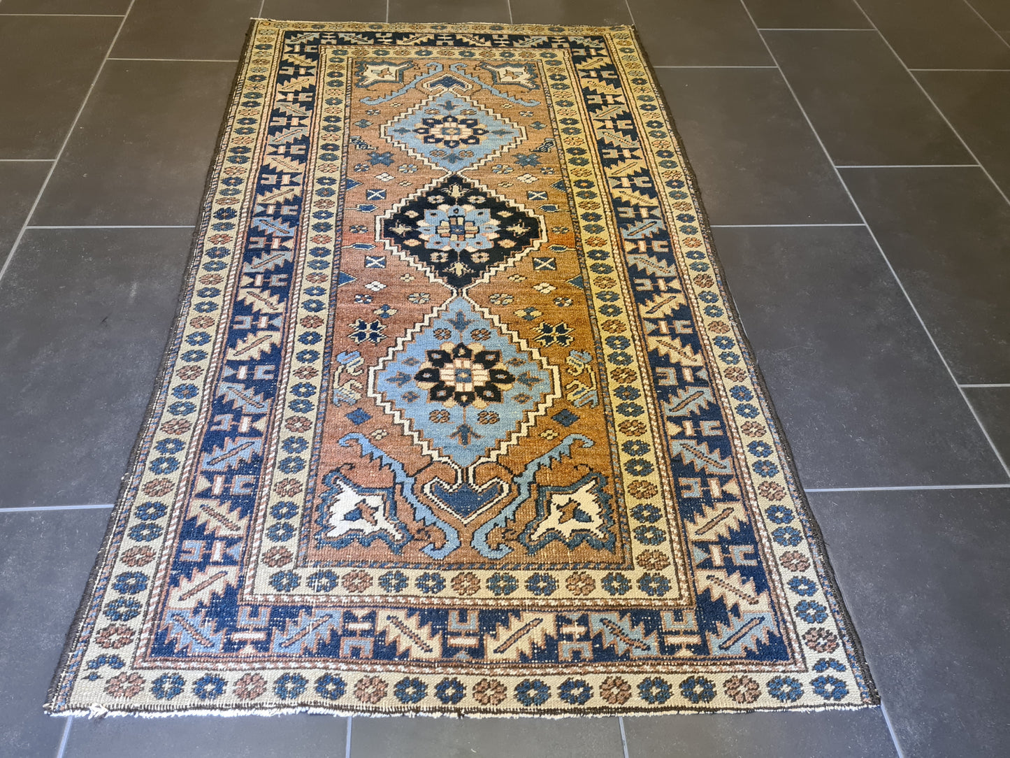 Antiker Kasak Teppich – Handgeknüpfter Orientteppich Sammlerstück 170x93cm